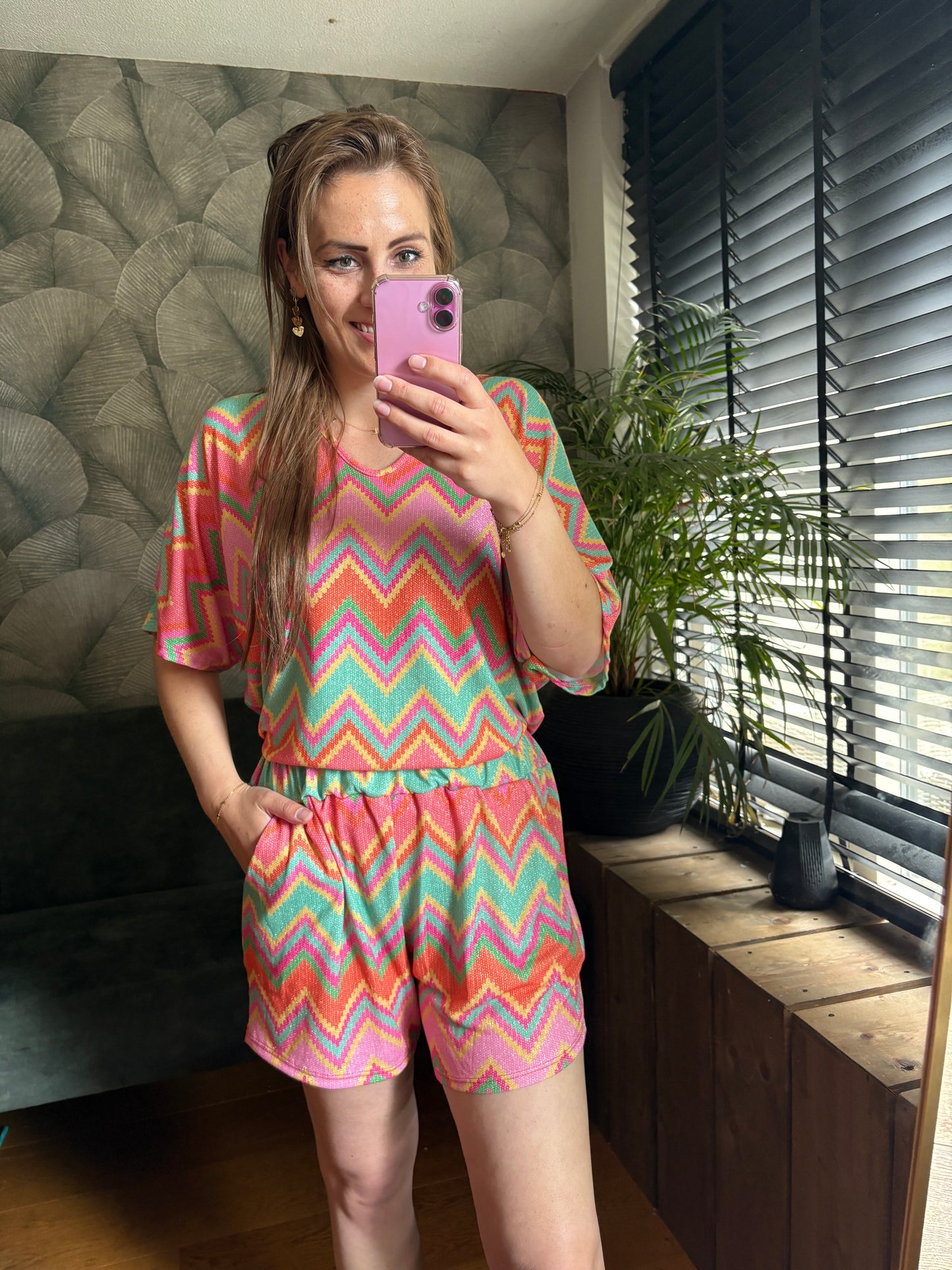 2-delig zig zag set