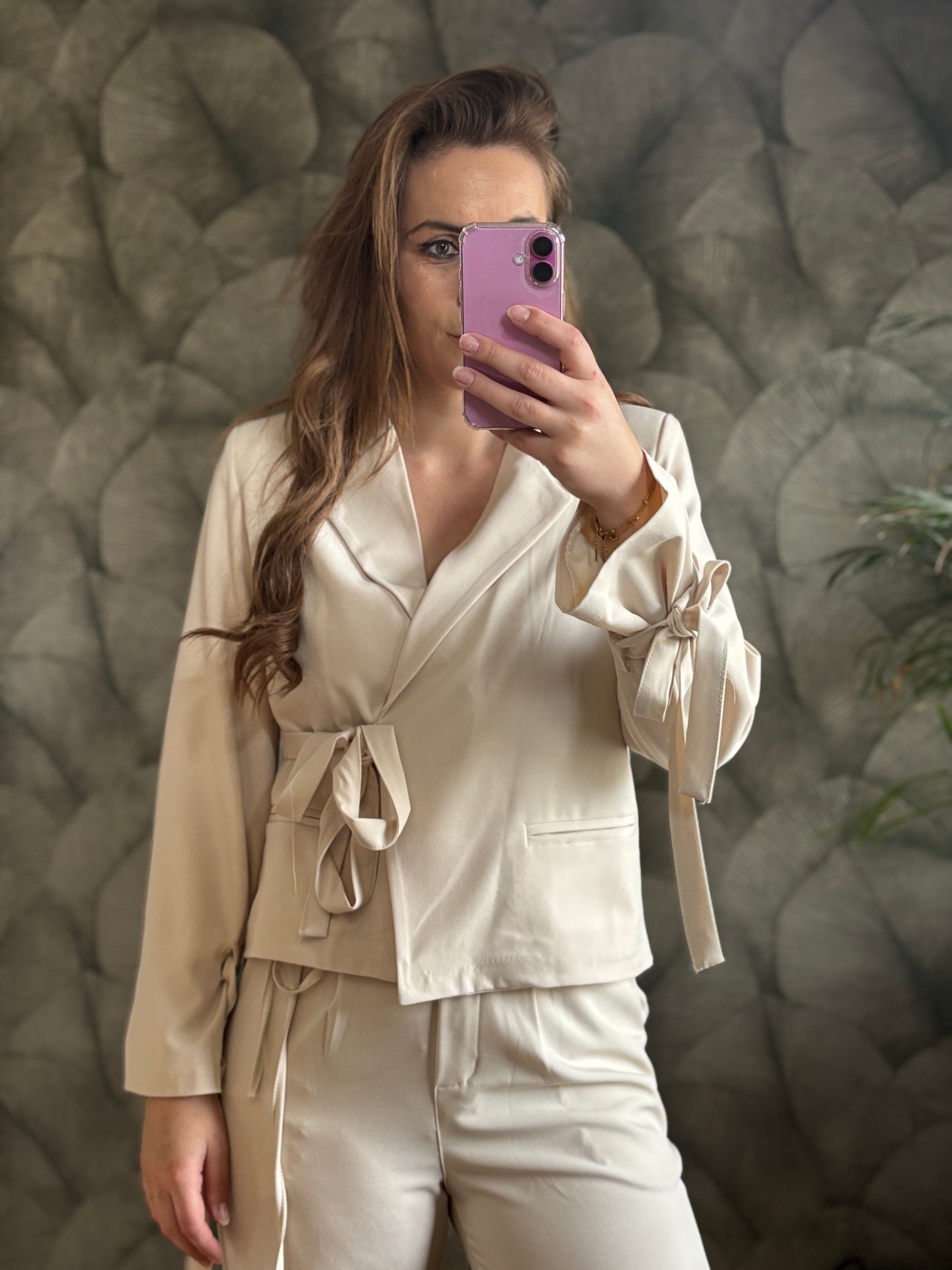 Blazer beige.