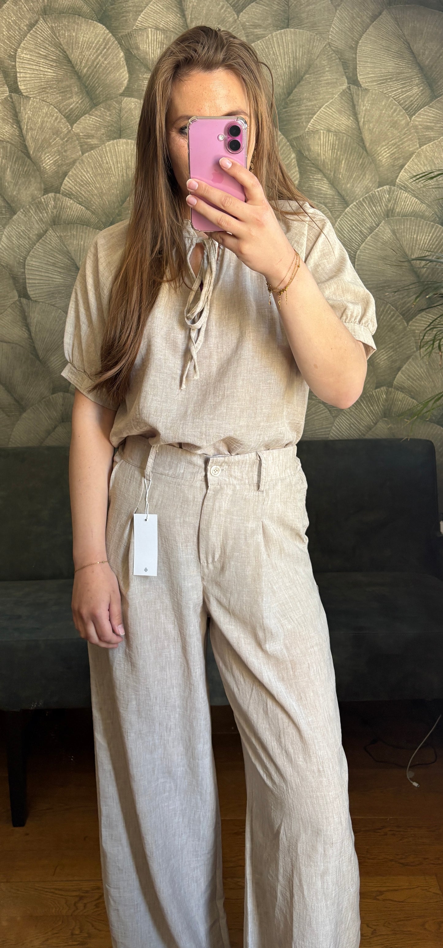 Ambika linnen look setje.