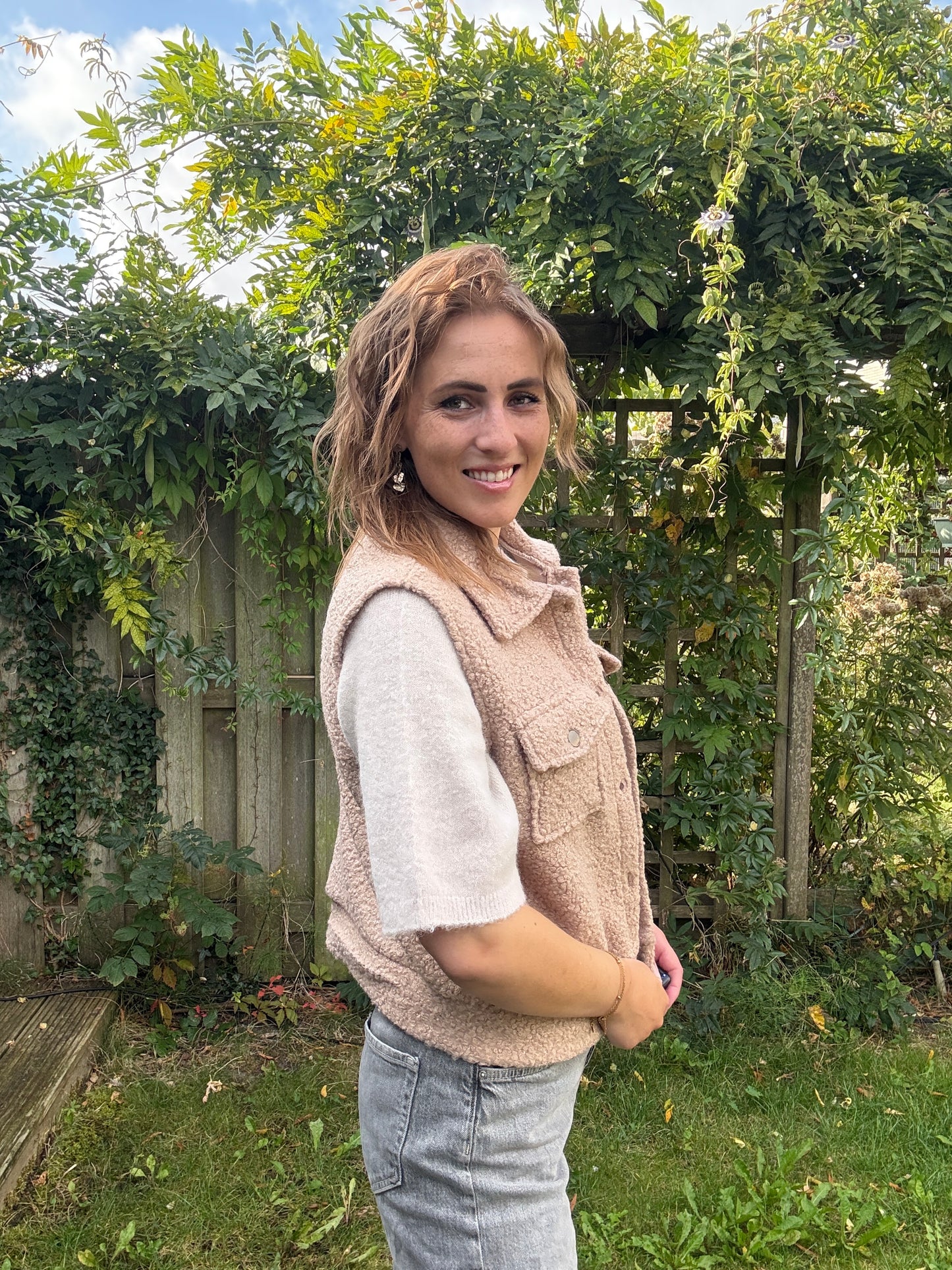 Gilet beige