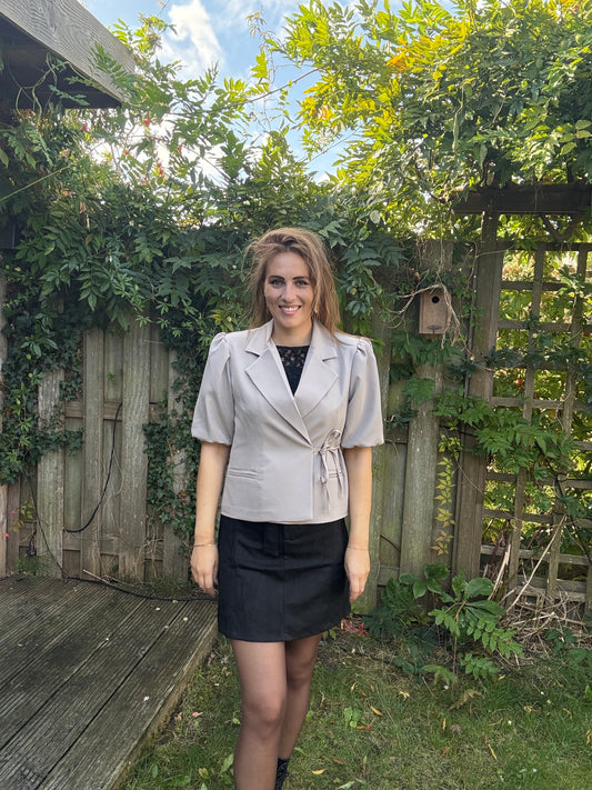 Pof blazer beige.