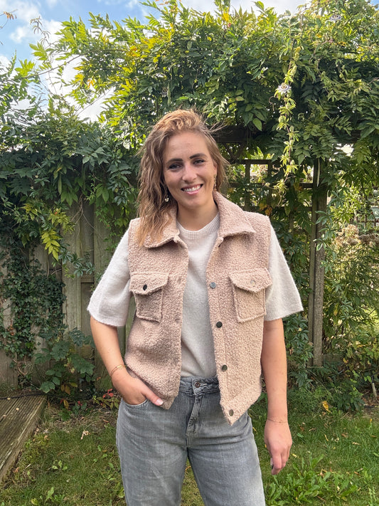 Gilet beige
