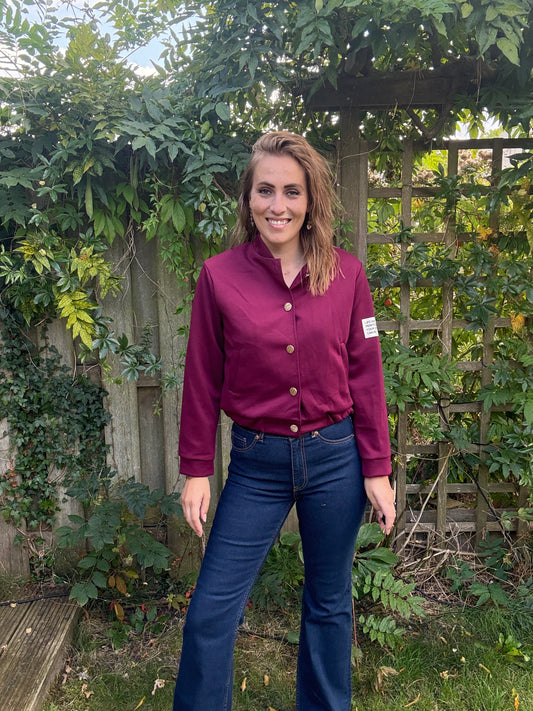 vest bordeaux.