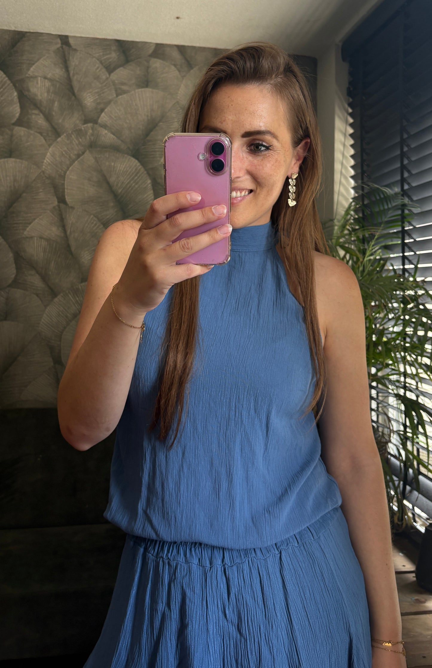 2-delige set blauw.