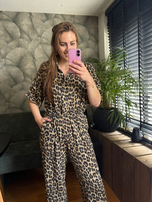 Leopard jumpsuit
